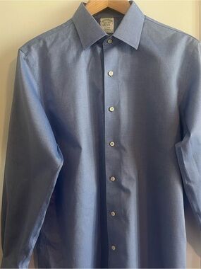 Milano Men's Light Blue Dress Shirt